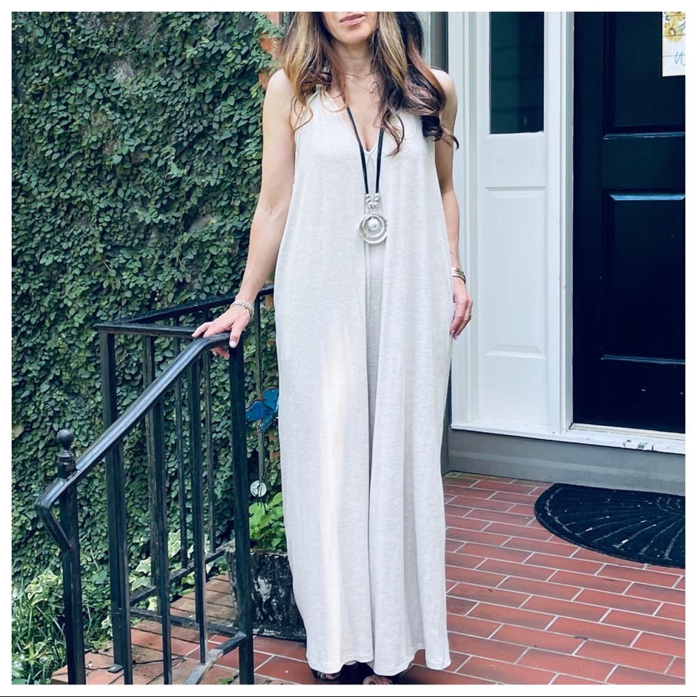 Fabulous Boho Chic Tie Shoulder wide leg jumpsuit - Picture 8 of 10